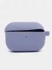 Серый чехол на AirPods Pro с карабином