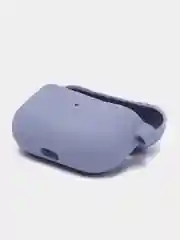 Серый чехол на AirPods Pro с карабином