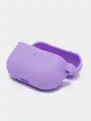 Сиреневый чехол на AirPods Pro с карабином