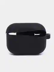 Черный чехол на AirPods Pro с карабином