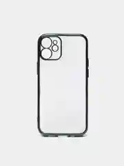 Зеленый чехол прозрачный силиконовый для iPhone XR, 11, 11 Pro, 12 mini, 12, 12 Pro