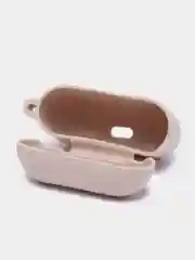 Пудровый чехол на AirPods Pro с карабином