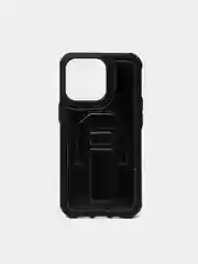 Черный чехол кожаный для iPhone 11 / 12 / 12 Pro / 13 / 13 Pro / 13 Pro Max айфон про макс магнит