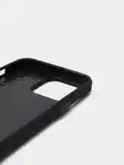Черный чехол кожаный для iPhone 11 / 12 / 12 Pro / 13 / 13 Pro / 13 Pro Max айфон про макс магнит