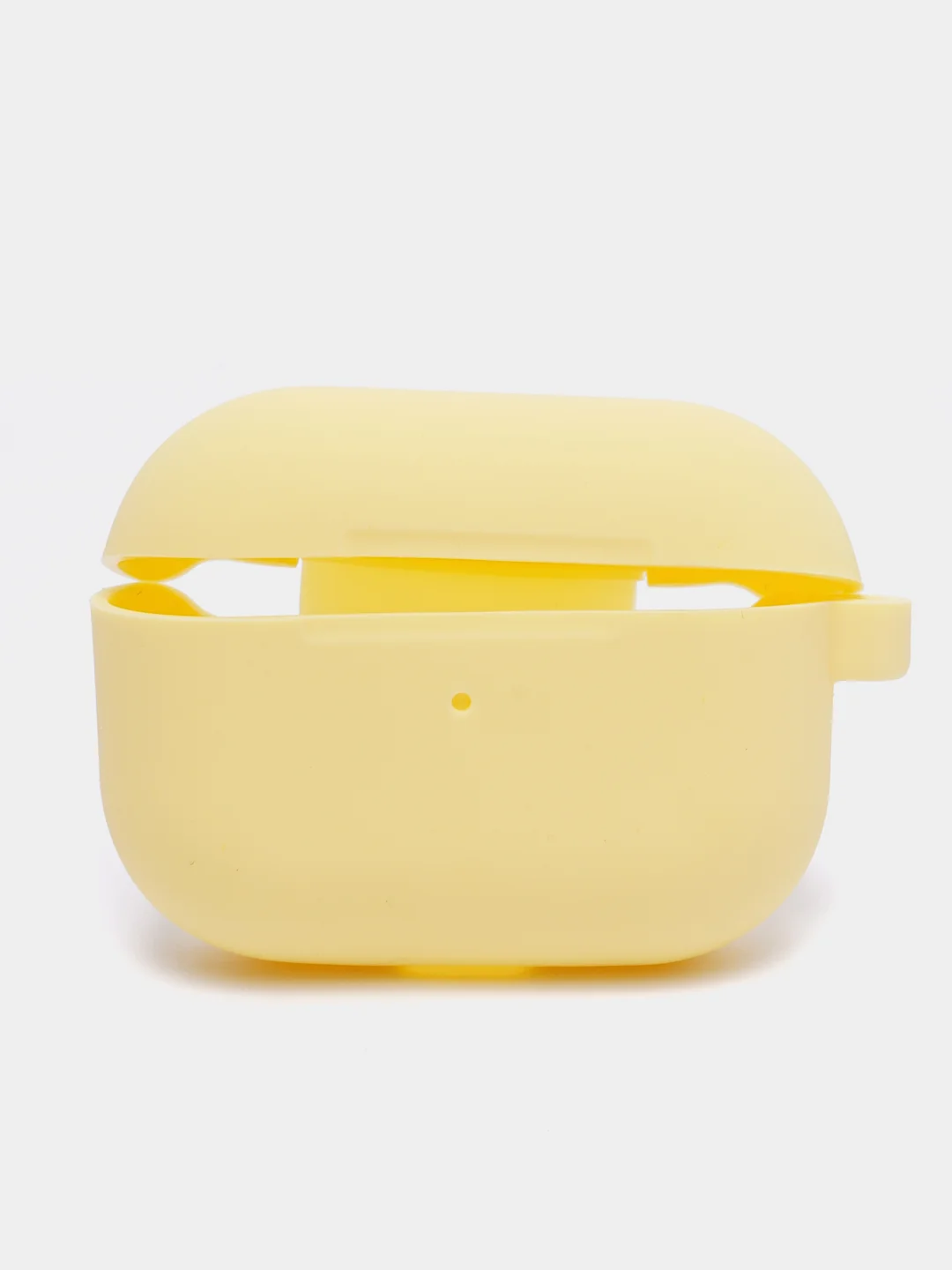 Лимонный чехол на AirPods Pro с карабином