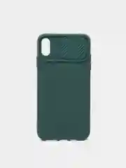Зеленый чехол силиконовый, рельефный для iPhone Айфон XS Max / 11 / 11 Pro / 11 Pro Max / 12
