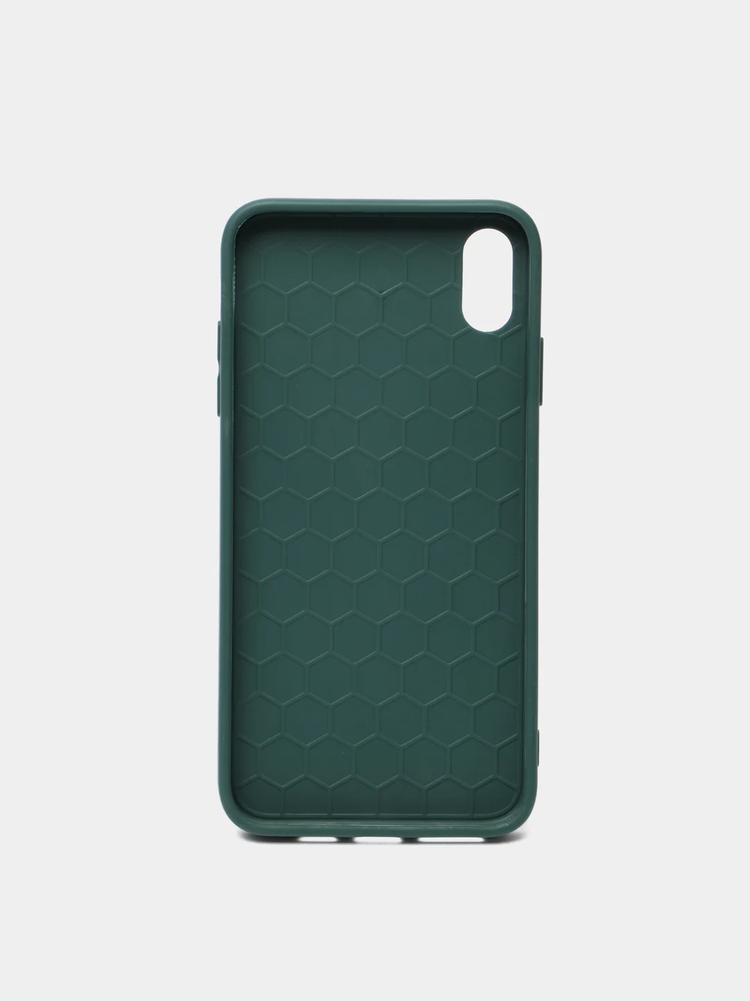 Зеленый чехол силиконовый, рельефный для iPhone Айфон XS Max / 11 / 11 Pro / 11 Pro Max / 12