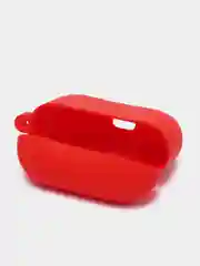 Красный чехол на AirPods Pro с карабином