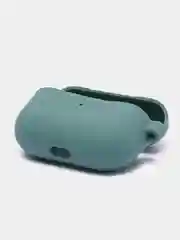 Тёмно-зелёный чехол на AirPods Pro с карабином
