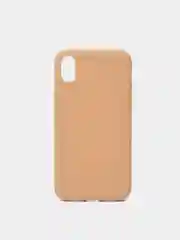 Бежевый яркий силиконовый чехол для iPhone, 14 цветов