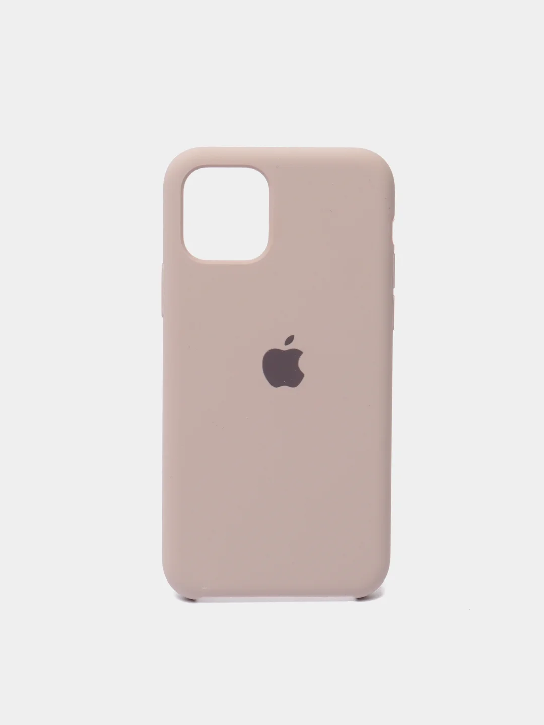 Серый меланж чехол Silicone Case для iPhone 11 12 mini 13Pro Max 6s 7+ 8Plus XS противоударный открытый