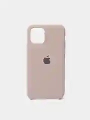 Серый меланж чехол Silicone Case для iPhone 11 12 mini 13Pro Max 6s 7+ 8Plus XS противоударный открытый