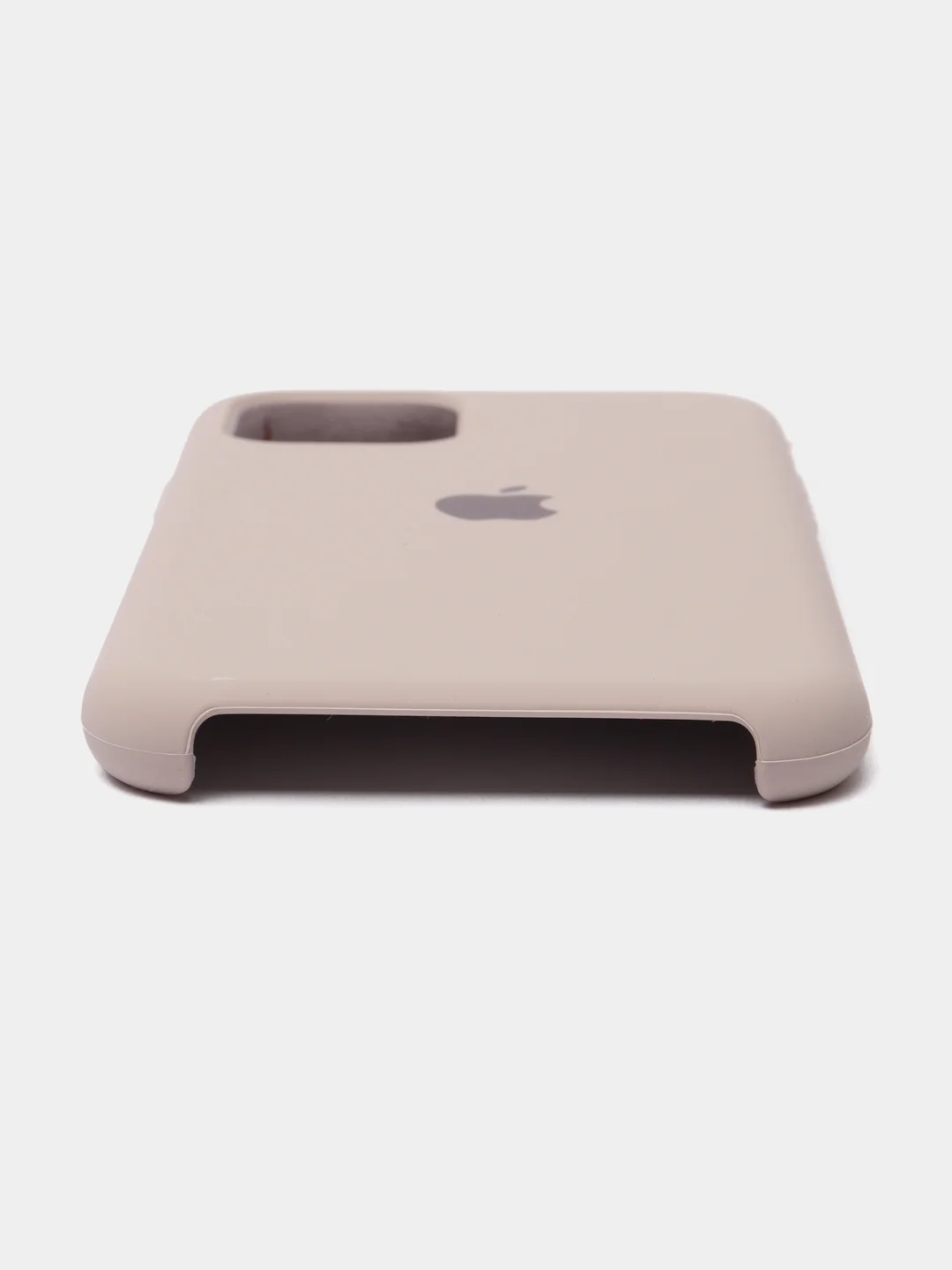 Серый меланж чехол Silicone Case для iPhone 11 12 mini 13Pro Max 6s 7+ 8Plus XS противоударный открытый