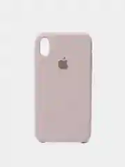 Серый меланж чехол Silicone Case для iPhone 11 12 mini 13Pro Max 6s 7+ 8Plus XS противоударный открытый