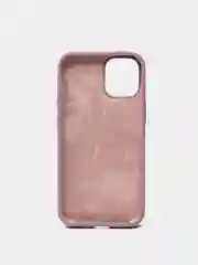 Пурпурный чехол на iPhone X, XS, XR, 7, 8, se, 12, 12 Pro, Mini, Max silicone case, закрытый низ, бархат внутри