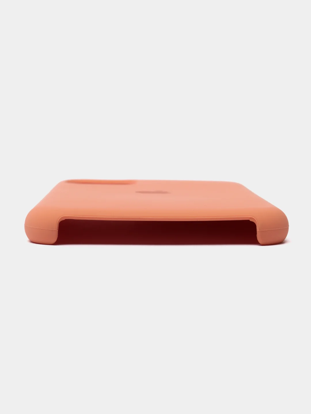 Коралловый меланж чехол Silicone Case для iPhone 11 12 mini 13Pro Max 6s 7+ 8Plus XS противоударный открытый