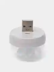 Белый мини диско шар от USB