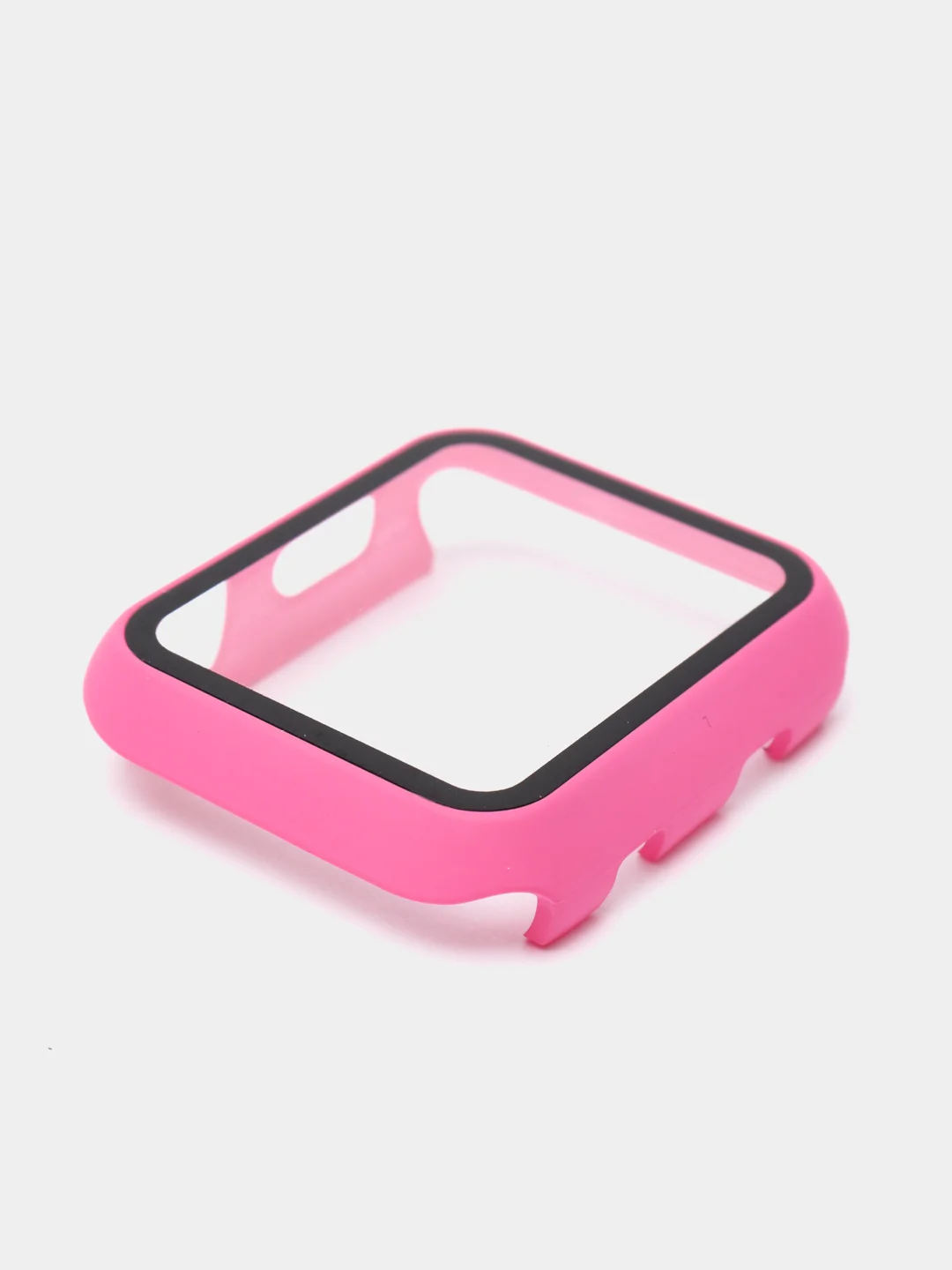 Фуксия силиконовый ремешок для Apple Watch, с корпусом, 38 / 40 / 42 / 44