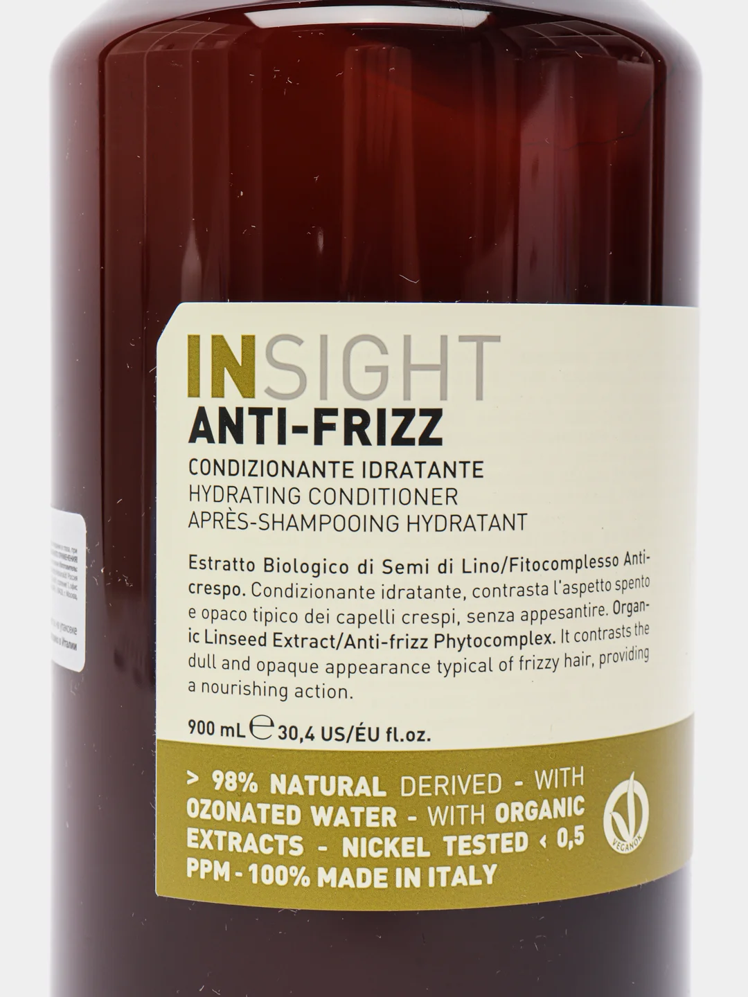 Разглаживающий кондиционер для непослушных волос Insight Anti-Frizz, 900 мл