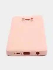 Пудровый чехол для Xiaomi Redmi 9A/9/9C/9T/NOTE 10 PRO/NOTE 9  силиконовый (Борта чехла прямые NEW)