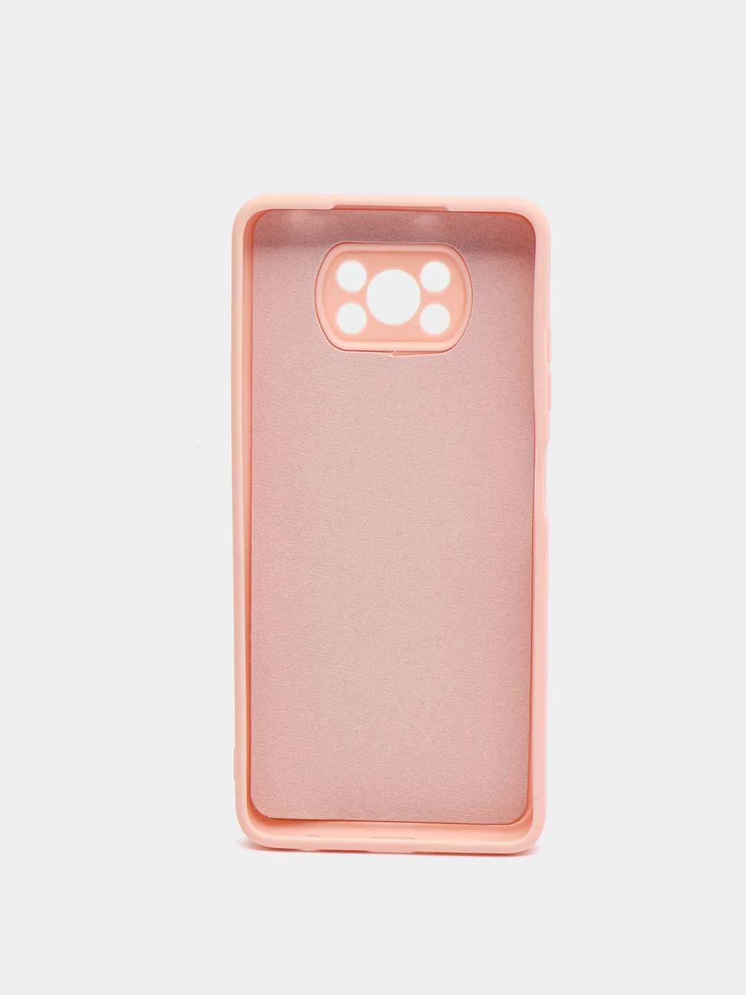 Пудровый чехол для Xiaomi Redmi 9A/9/9C/9T/NOTE 10 PRO/NOTE 9 силиконовый (Борта чехла прямые NEW)