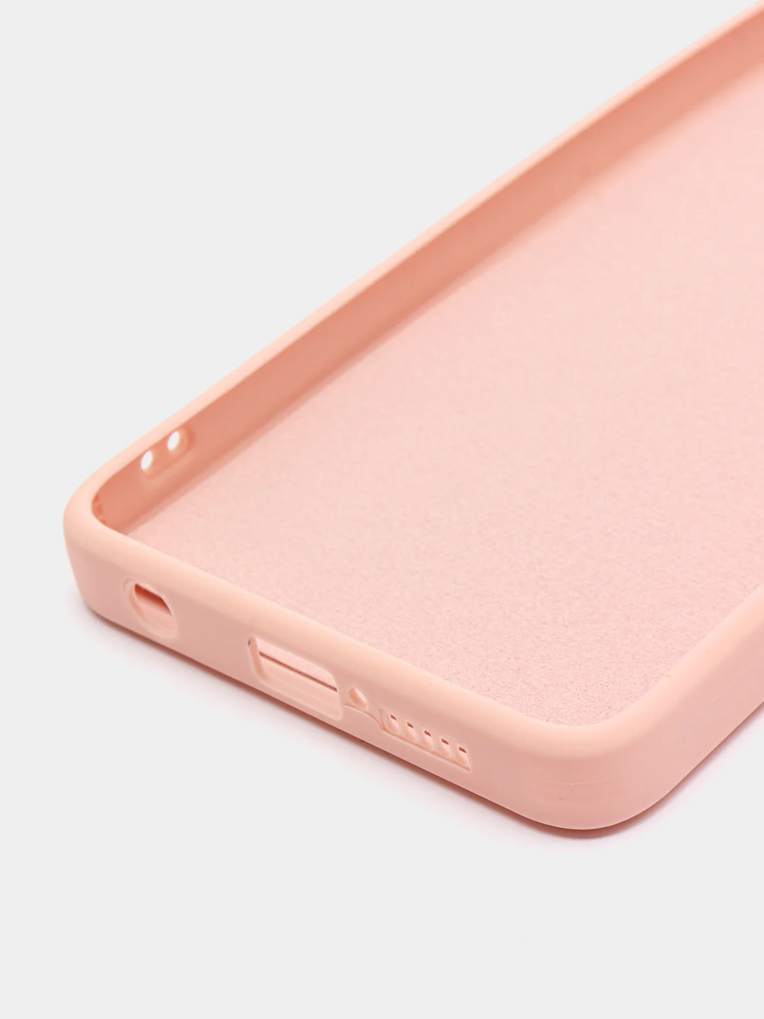 Пудровый чехол для Xiaomi Redmi 9A/9/9C/9T/NOTE 10 PRO/NOTE 9 силиконовый (Борта чехла прямые NEW)