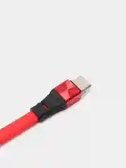 Красный usb кабель Lighting, Type-C, Micro USB, 2.4A, 1.2 м, ASPOR A160