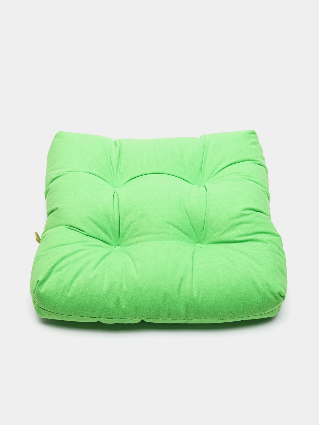 Лайм подушка для сидения MATEX "VELOURS", 40 х 40 х 8 см