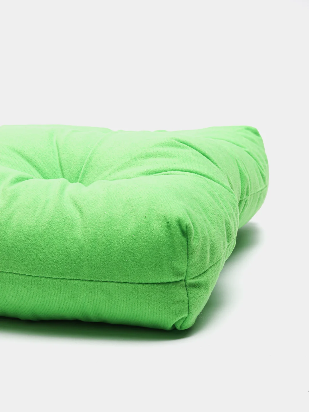 Лайм подушка для сидения MATEX "VELOURS", 40 х 40 х 8 см