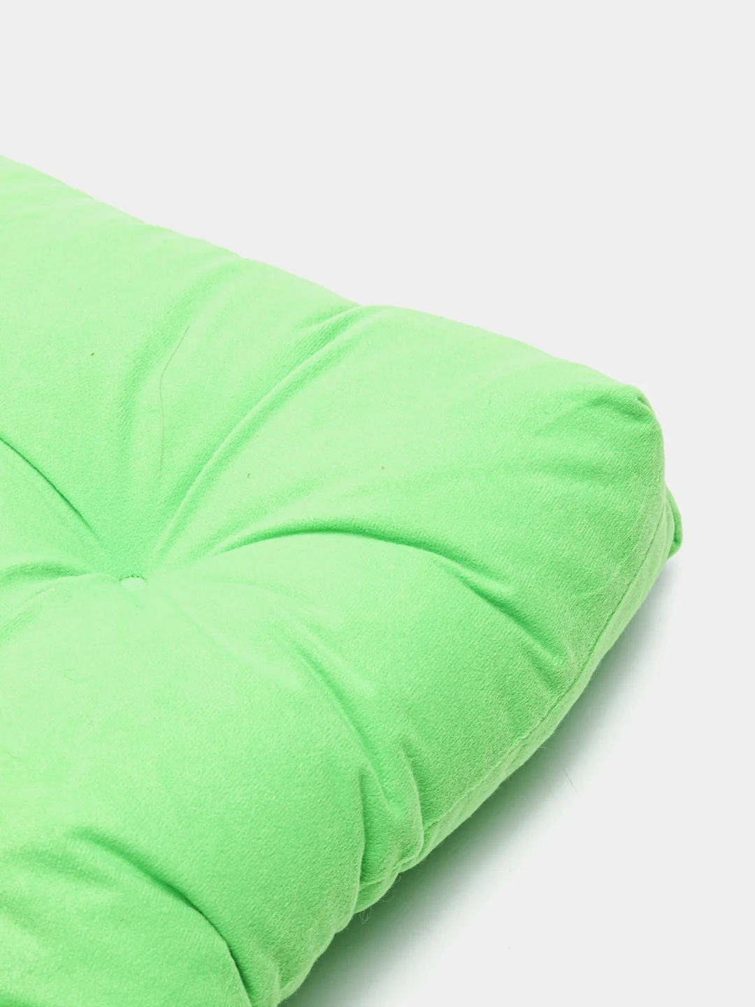 Лайм подушка для сидения MATEX "VELOURS", 40 х 40 х 8 см
