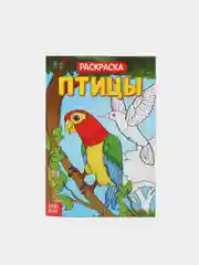 Тематические раскраски для детей, обучающие, 2+