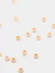 Бусины деревянные круглые неокрашенные