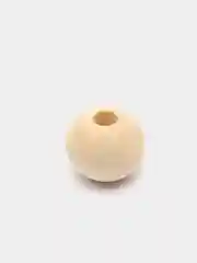 Бусины деревянные круглые неокрашенные