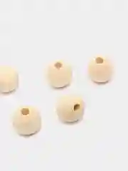 Бусины деревянные круглые неокрашенные