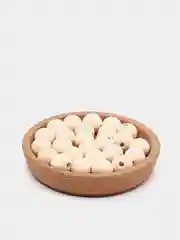 Бусины деревянные круглые неокрашенные