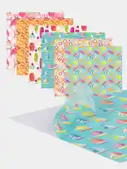 Цветная самоклеящаяся бумага для скрапбукинг "Washi"