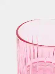 Стакан "Энжой" розовый, стекло, 355 мл, 520004/Pink SL/St
