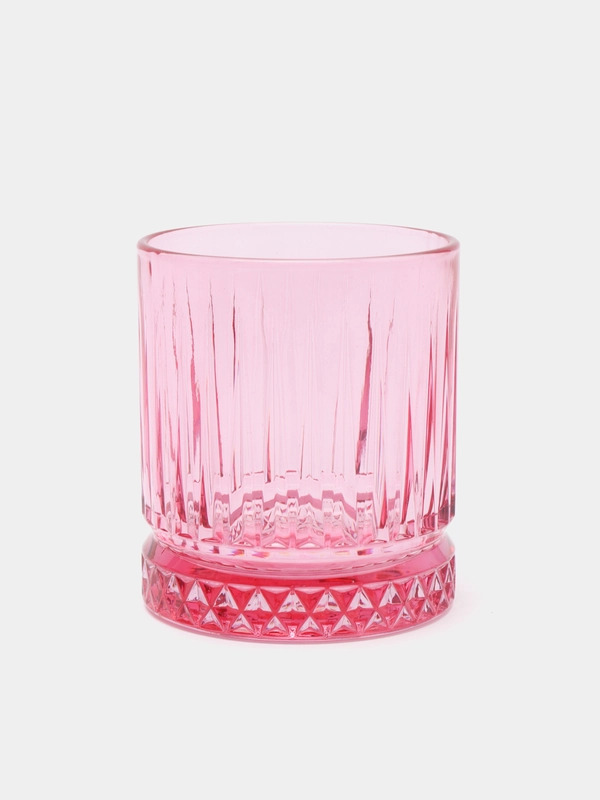 Стакан "Энжой" розовый, стекло, 355 мл, 520004/Pink SL/St