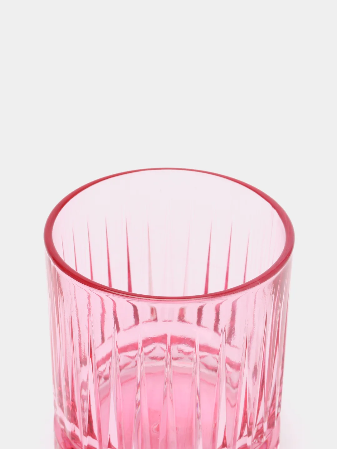 Стакан "Энжой" розовый, стекло, 355 мл, 520004/Pink SL/St