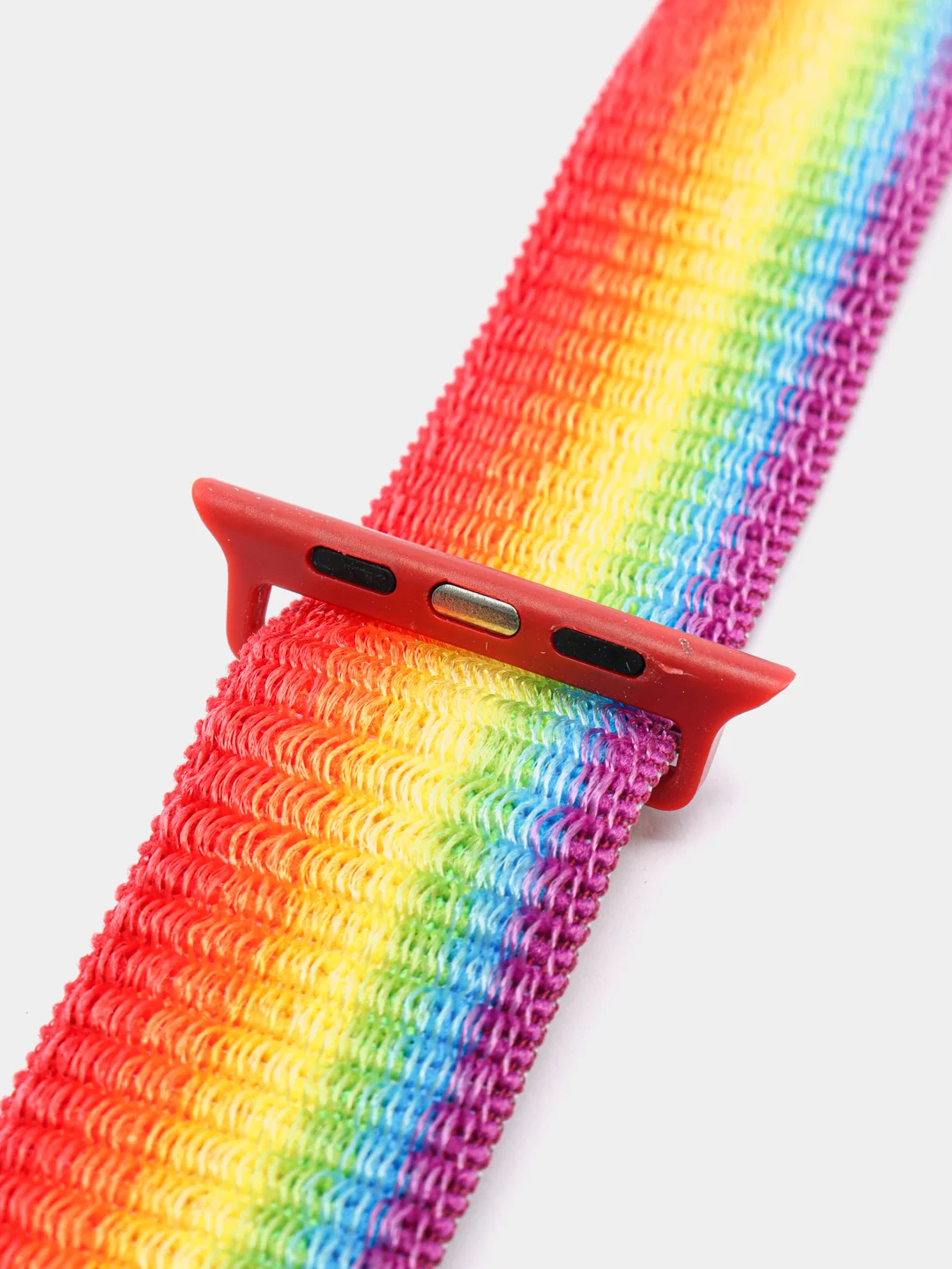 Терракотовый нейлоновый ремешок на липучке для Apple Watch