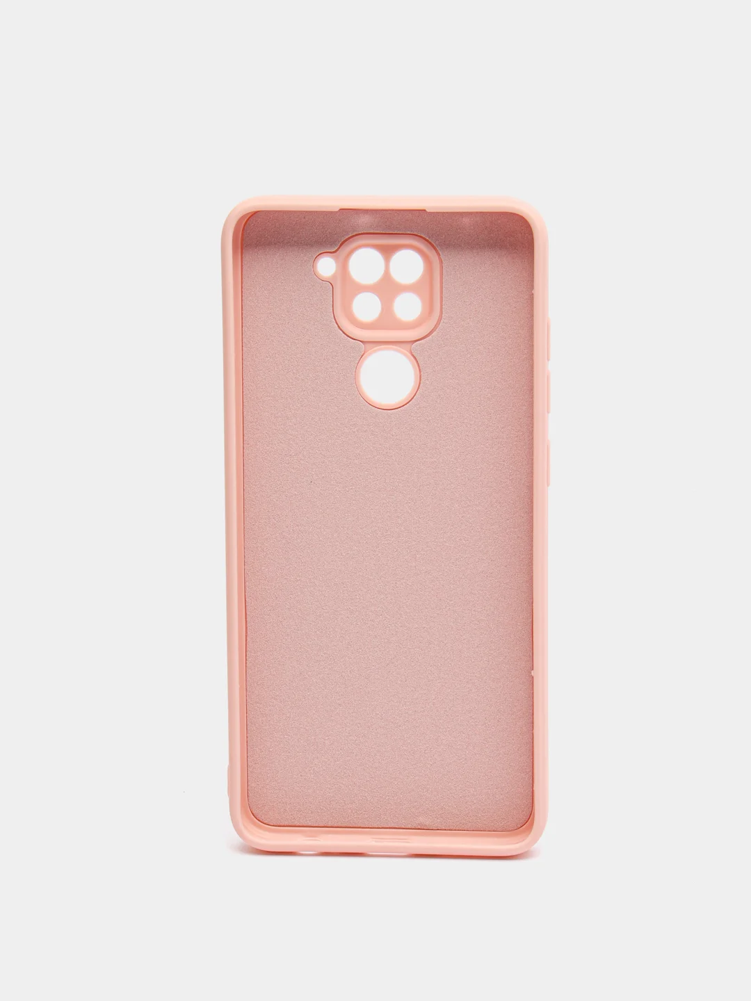 Пудровый чехол для Xiaomi Redmi 9A/9/9C/9T/NOTE 10 PRO/NOTE 9 силиконовый (Борта чехла прямые NEW)