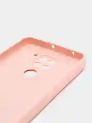 Пудровый чехол для Xiaomi Redmi 9A/9/9C/9T/NOTE 10 PRO/NOTE 9  силиконовый (Борта чехла прямые NEW)