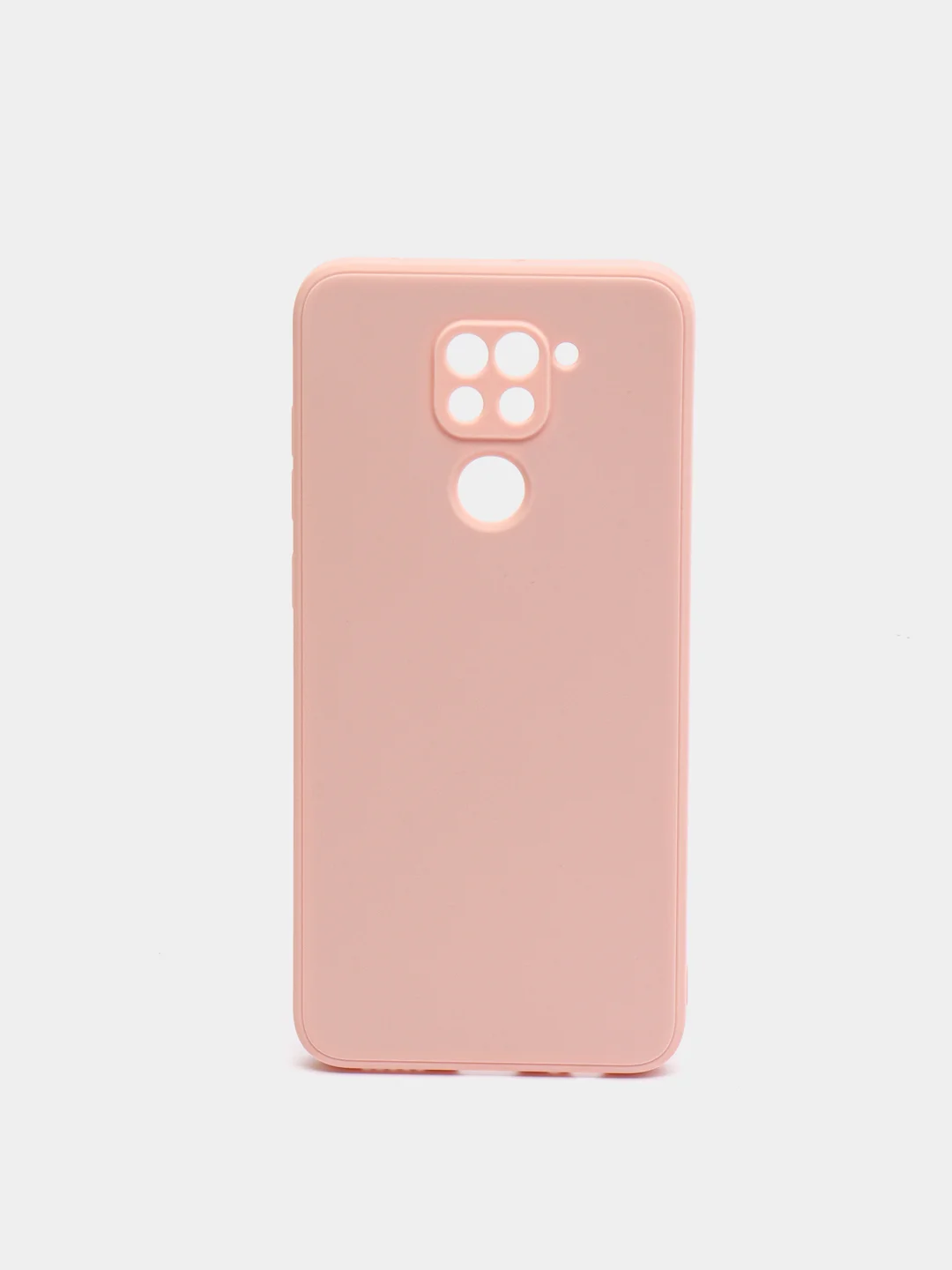 Пудровый чехол для Xiaomi Redmi 9A/9/9C/9T/NOTE 10 PRO/NOTE 9 силиконовый (Борта чехла прямые NEW)