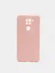 Пудровый чехол для Xiaomi Redmi 9A/9/9C/9T/NOTE 10 PRO/NOTE 9  силиконовый (Борта чехла прямые NEW)