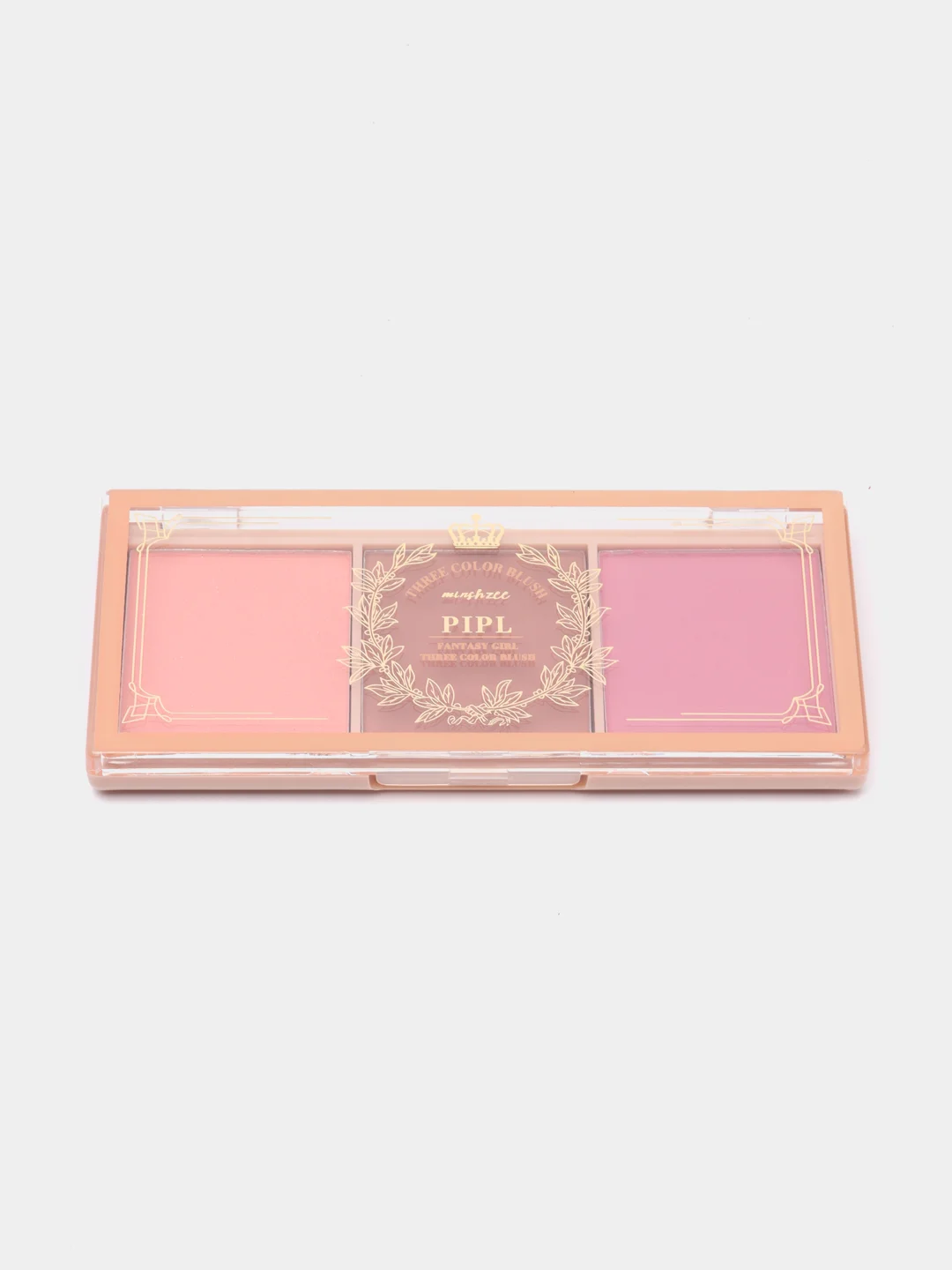 Коралловый меланж румяна для лица PIPL, 3 цвета