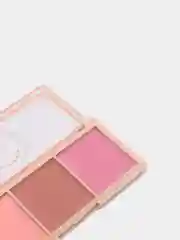 Коралловый меланж румяна для лица PIPL, 3 цвета
