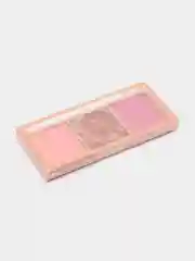 Коралловый меланж румяна для лица PIPL, 3 цвета