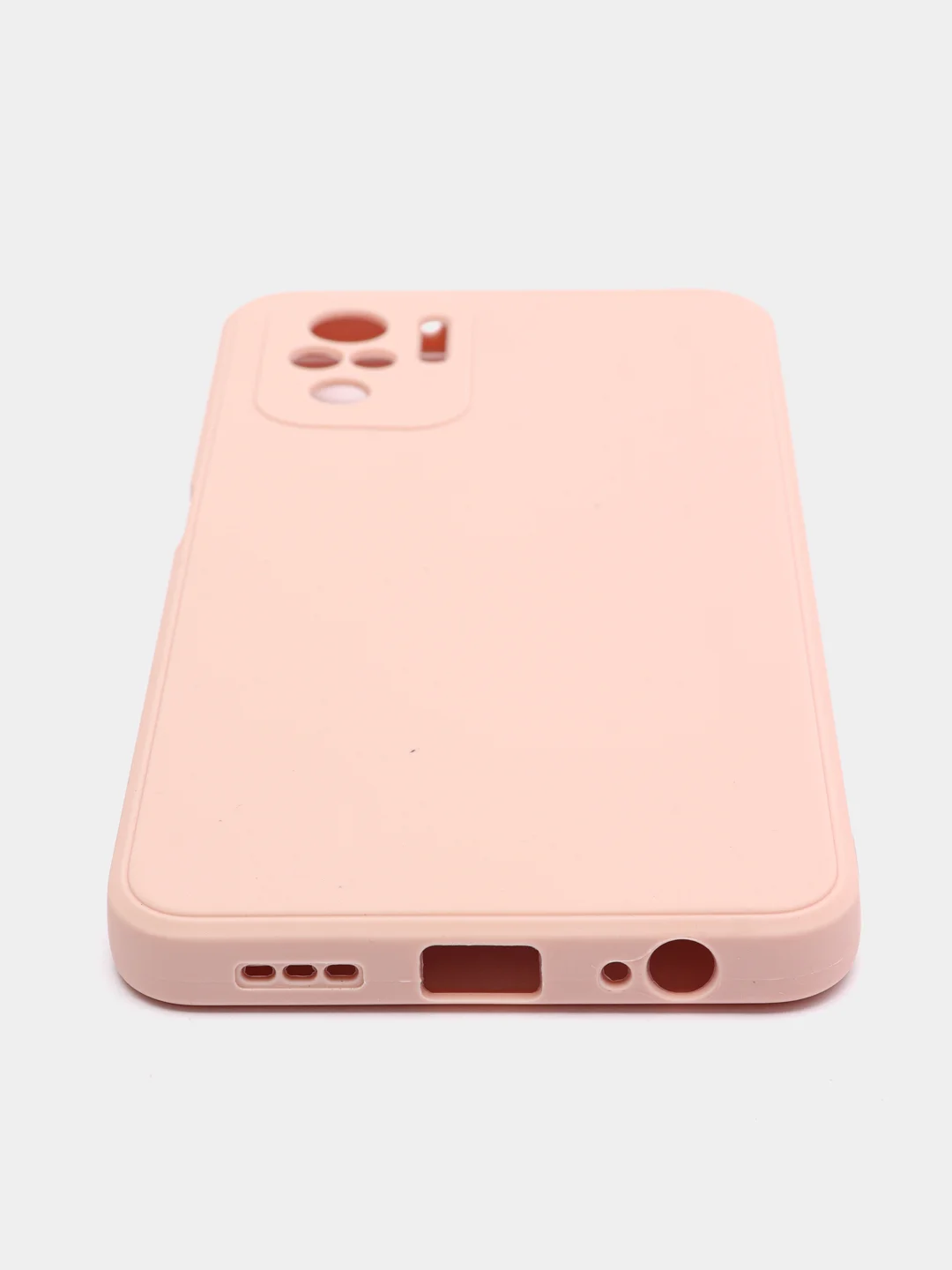Пудровый чехол для Xiaomi Redmi 9A/9/9C/9T/NOTE 10 PRO/NOTE 9 силиконовый (Борта чехла прямые NEW)