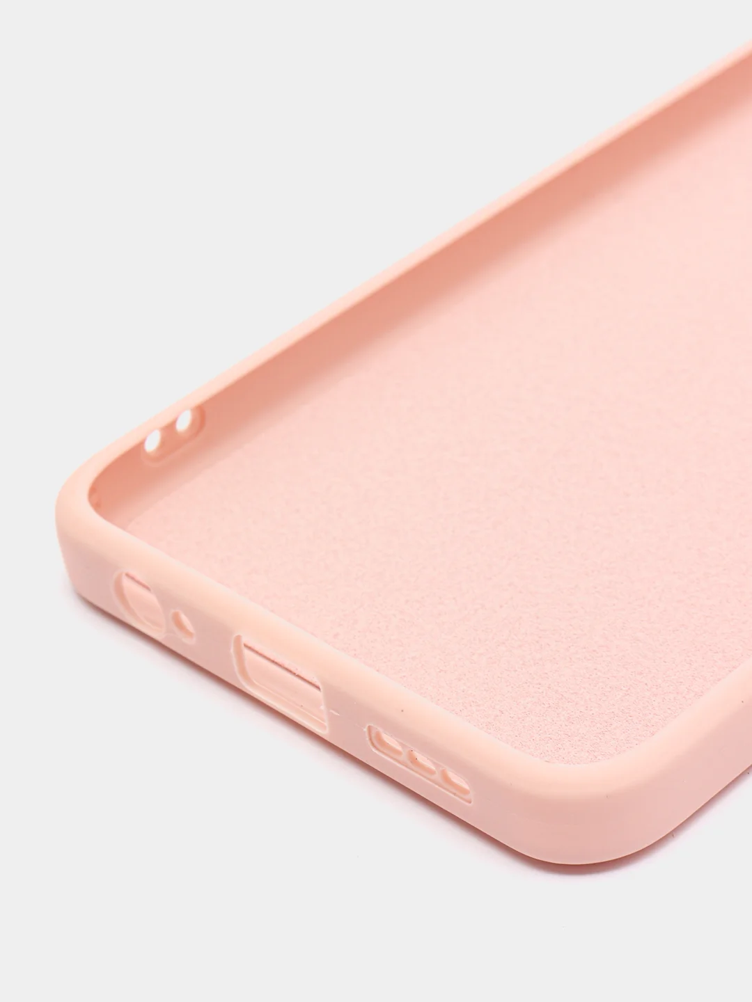 Пудровый чехол для Xiaomi Redmi 9A/9/9C/9T/NOTE 10 PRO/NOTE 9 силиконовый (Борта чехла прямые NEW)