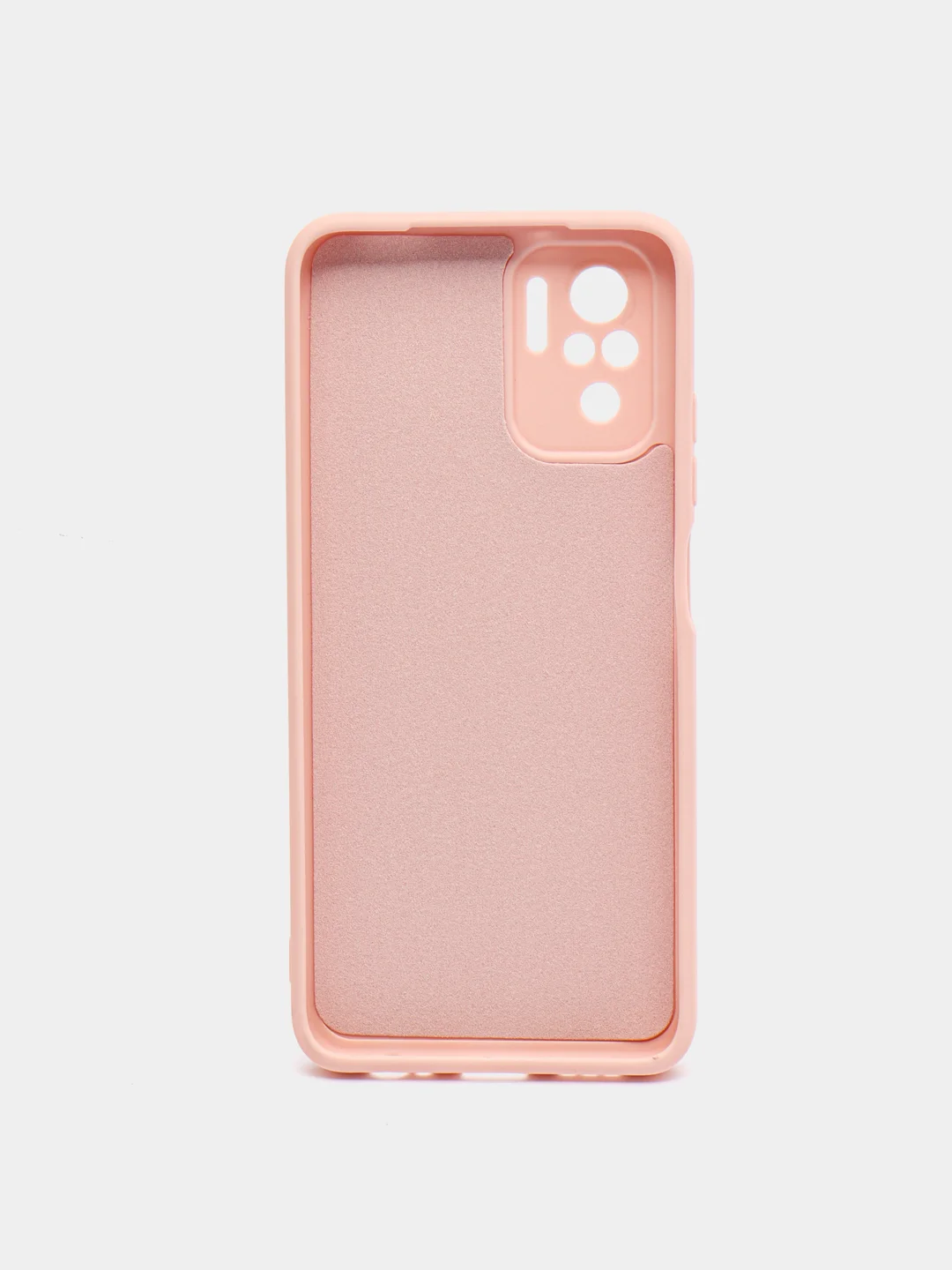 Пудровый чехол для Xiaomi Redmi 9A/9/9C/9T/NOTE 10 PRO/NOTE 9 силиконовый (Борта чехла прямые NEW)